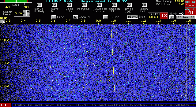 MGS Spectrogram